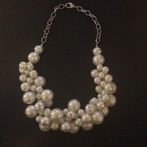 Pearl statement necklace
